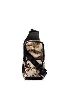 1017 ALYX 9SM beige and brown camo leather backpack