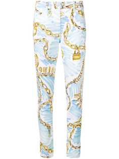 Moschino джинсы с цепочкой