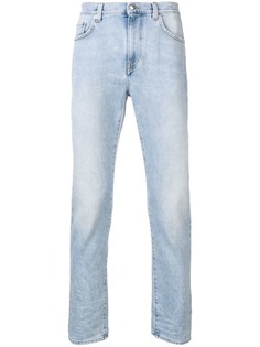Versace Collection джинсы с декорированными вышивкой карманами
