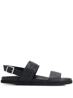 Baldinini embossed logo strap sandals