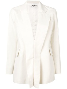 Aalto plunge-neck jacket