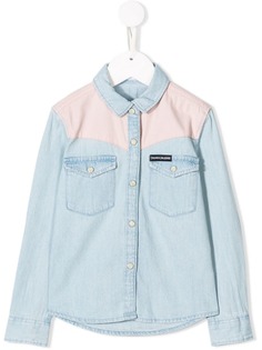 Calvin Klein Kids western style denim shirt