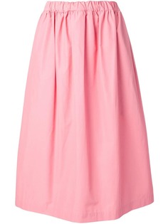 Plan C flared midi skirt