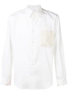 Adish embroidered detail shirt