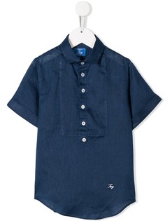 Fay Kids denim polo shirt