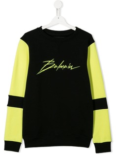 Balmain Kids толстовка с логотипом