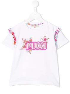 Emilio Pucci Junior футболка с принтом