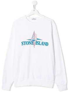 Stone Island Junior толстовка с логотипом