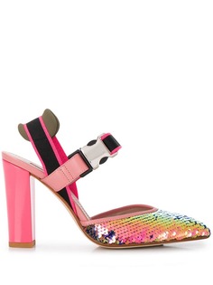 Alberto Gozzi rainbow sandals
