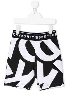 Dkny Kids спортивные шорты с логотипом