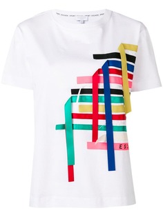 Escada Sport футболка с декором из лент