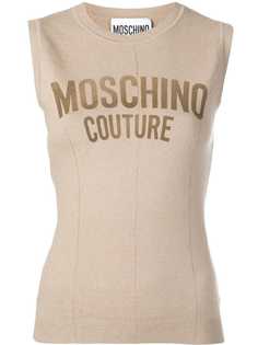 Moschino knitted tank top
