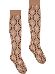 Gucci носки с жаккардовым узором GG