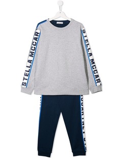 Stella McCartney Kids спортивный костюм с принтом логотипа