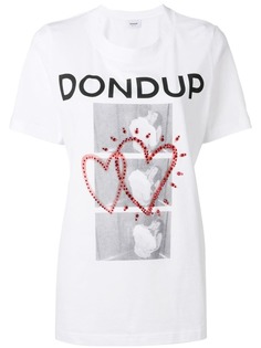 Dondup футболка с кристаллами