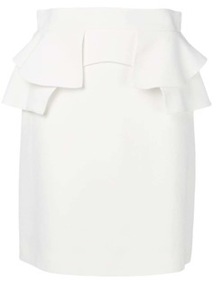 Alexander McQueen юбка с оборками