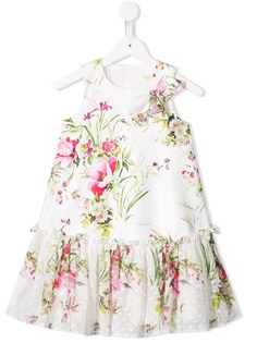 David Charles Kids платье с цветочным принтом