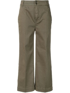 FRAME cropped wide-leg trousers