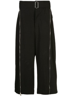The Viridi-Anne wide-leg cropped trousers