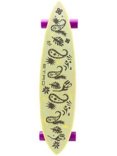 Etro paisley print skateboard