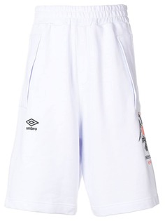 Omc спортивные шорты Leader с принтом