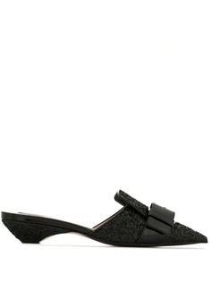 Nº21 buckle mule pumps