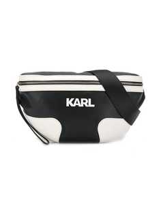 Karl Lagerfeld поясная сумка с логотипом