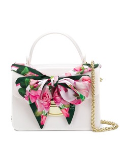 Monnalisa сумка на плечо с отделкой платком