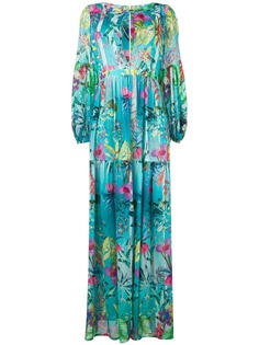 Black Coral платье макси с цветочным принтом