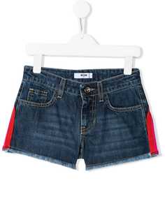 Msgm Kids шорты с полосками