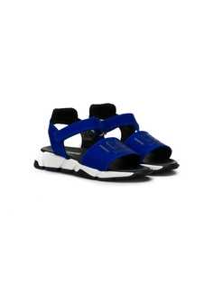 Dsquared2 Kids сандалии на липучках с логотипом