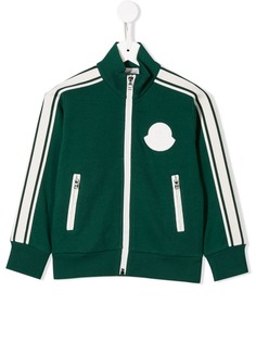 Moncler Kids спортивная куртка в полоску
