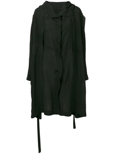 Sara Lanzi пальто с потайной застежкой на пуговицы