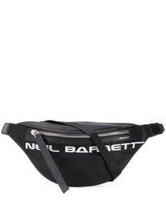 Neil Barrett logo print belt bag