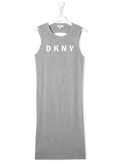 Dkny Kids logo print dress