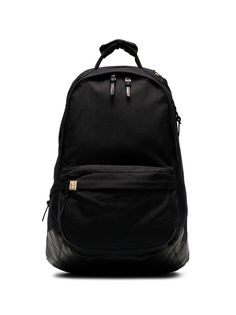 Visvim black Cordura 22L zip up backpack