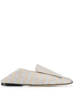 Sergio Rossi square toe loafers