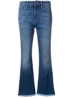 Pt05 cropped flared jeans