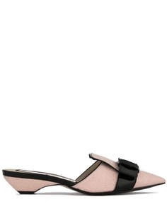 Nº21 buckle mule pumps