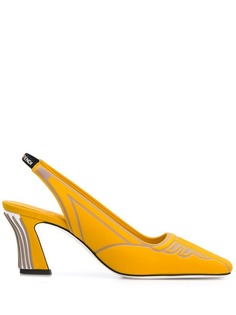 Fendi FFreedom slingback pumps