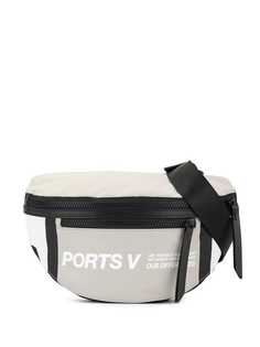Ports V поясная сумка с логотипом и вставками