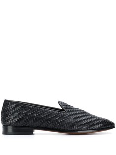 Barbanera woven classic loafers
