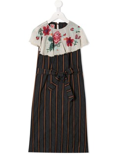Go To Hollywood layered striped dress