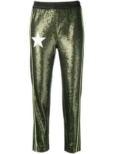 8pm брюки с вышивкой пайетками