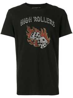 John Varvatos dice print t-shirt