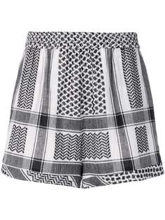 Cecilie Copenhagen шорты с узором