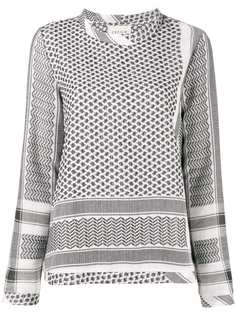 Cecilie Copenhagen топ с узором в арабском стиле