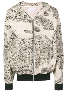 Paria Farzaneh paisley print hooded jacket