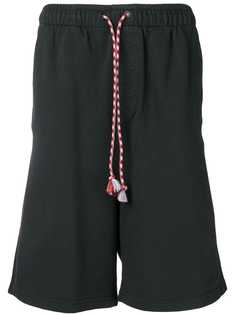 Qasimi black track shorts