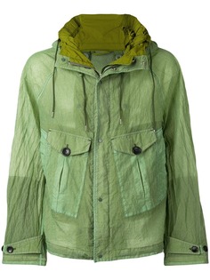 Ten C hooded lightweight jacket